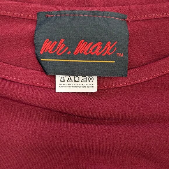 🍁Mr. Max Red Bell Sleeve Top - Picture 7 of 8